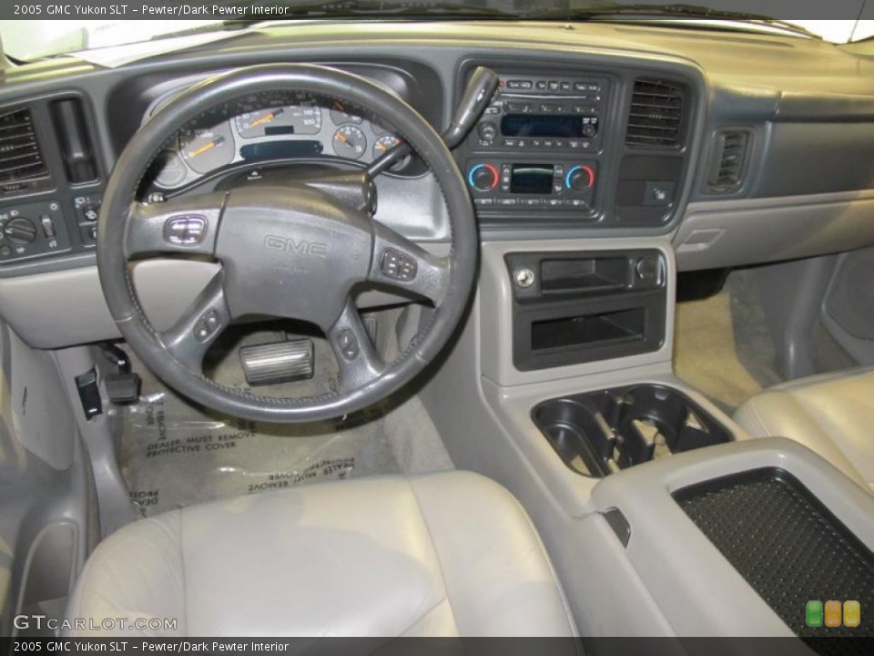 Pewter/Dark Pewter Interior Dashboard for the 2005 GMC Yukon SLT #47361644