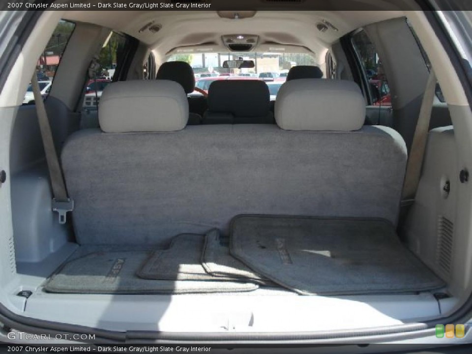 Dark Slate Gray/Light Slate Gray Interior Trunk for the 2007 Chrysler Aspen Limited #47361911