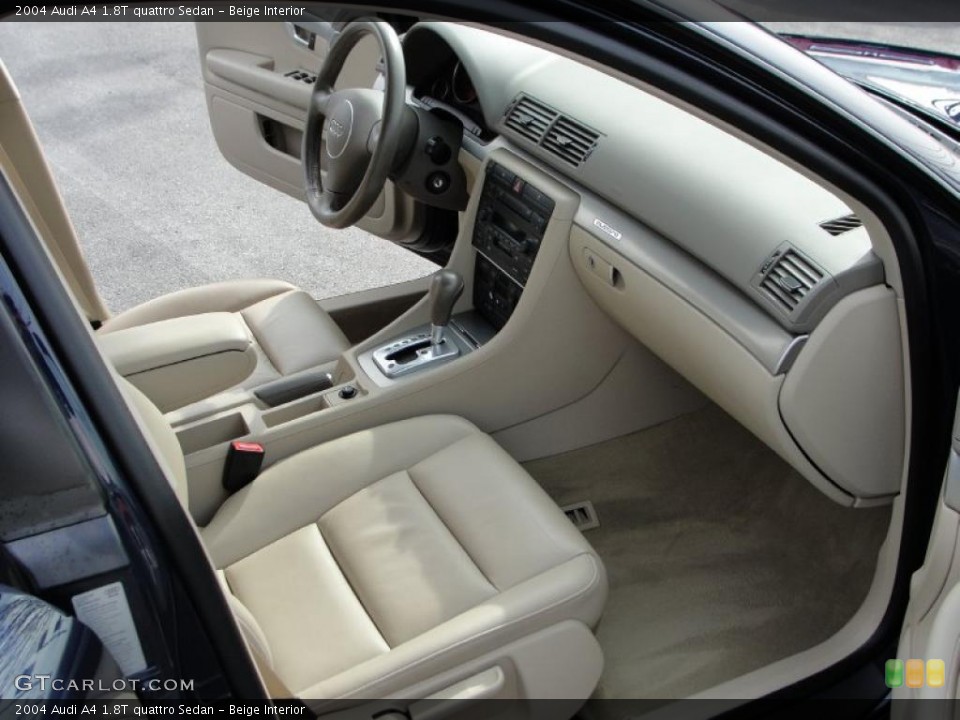 Beige Interior Photo for the 2004 Audi A4 1.8T quattro Sedan #47362790