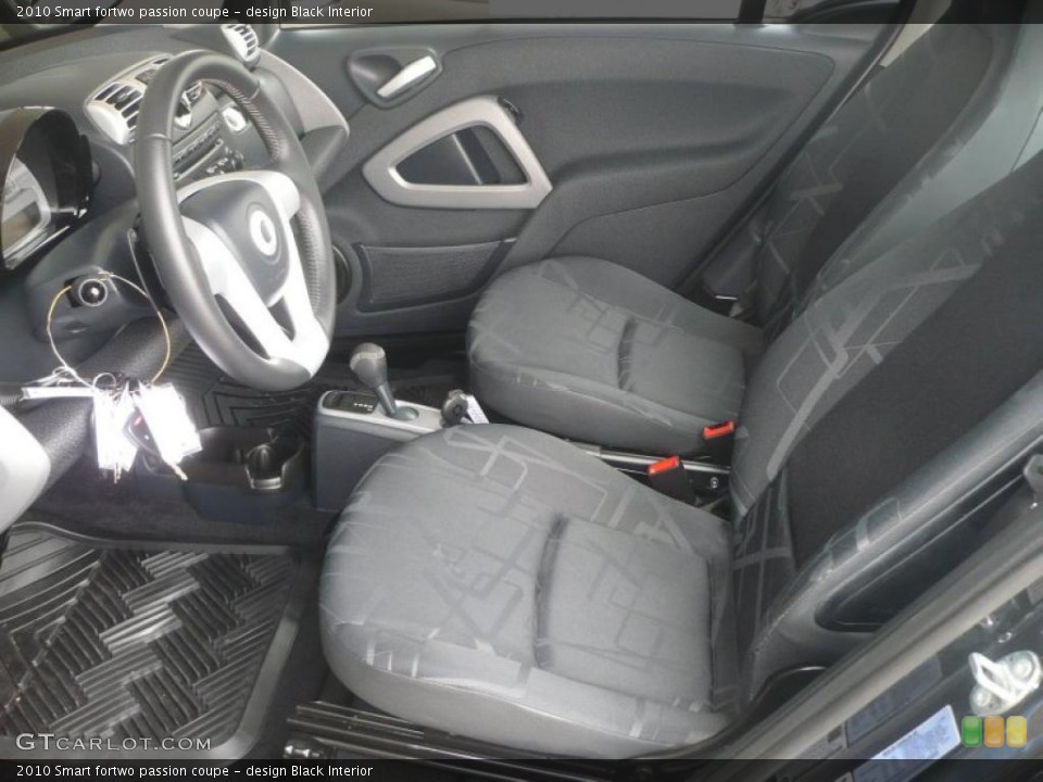 design Black Interior Photo for the 2010 Smart fortwo passion coupe #47362901