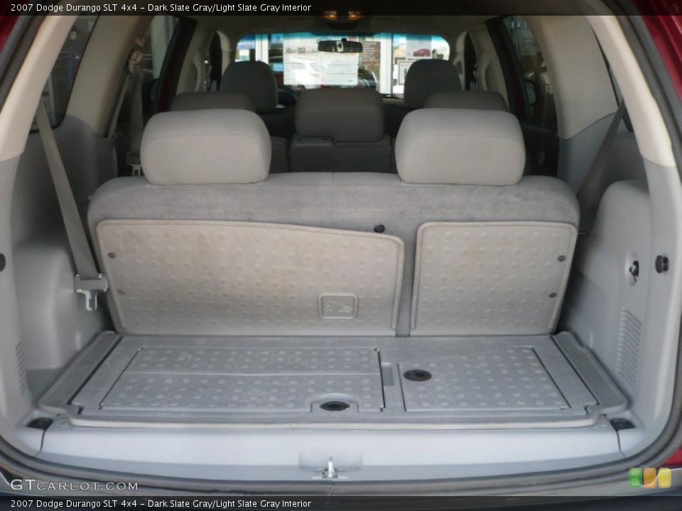 Dark Slate Gray/Light Slate Gray Interior Trunk for the 2007 Dodge Durango SLT 4x4 #47363316