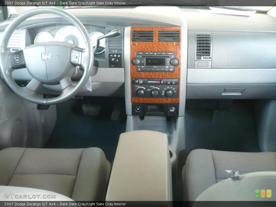 Dark Slate Gray/Light Slate Gray Interior Dashboard for the 2007 Dodge Durango SLT 4x4 #47363402