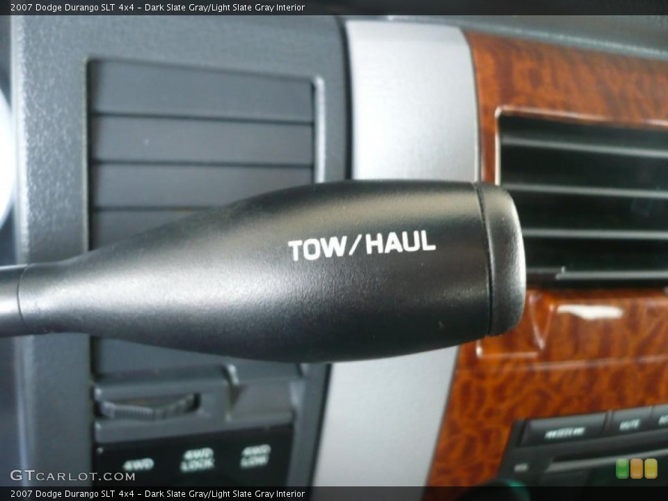 Dark Slate Gray/Light Slate Gray Interior Transmission for the 2007 Dodge Durango SLT 4x4 #47363546
