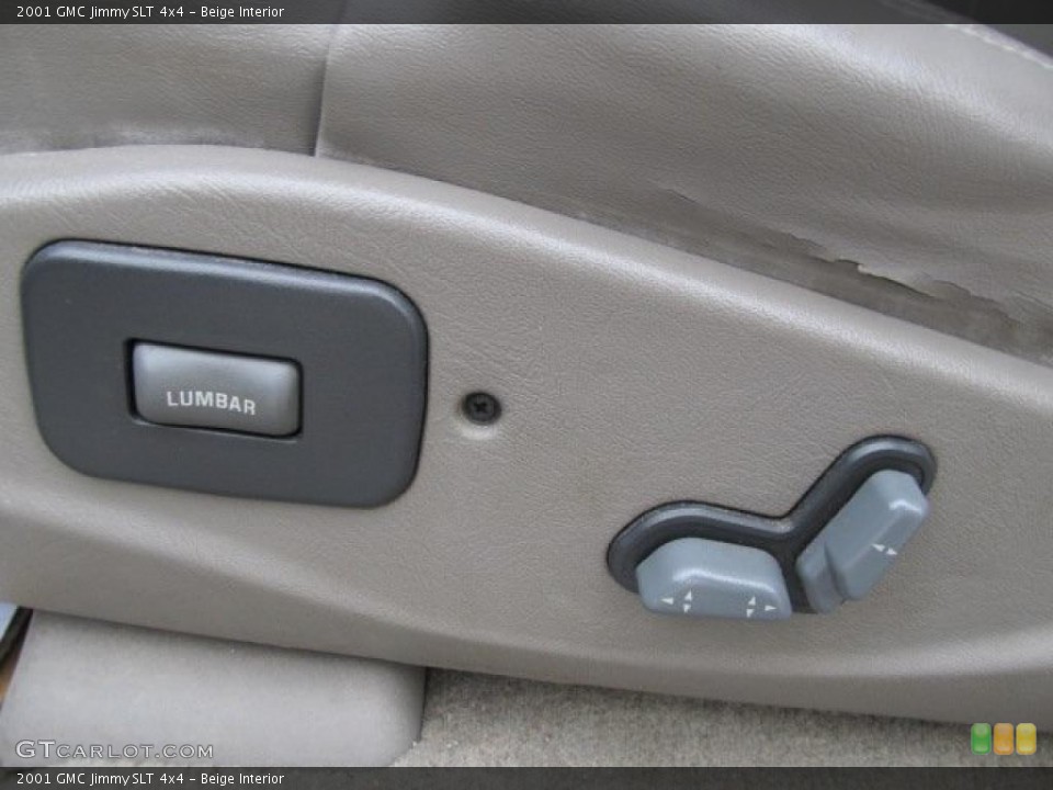 Beige Interior Controls for the 2001 GMC Jimmy SLT 4x4 #47363906