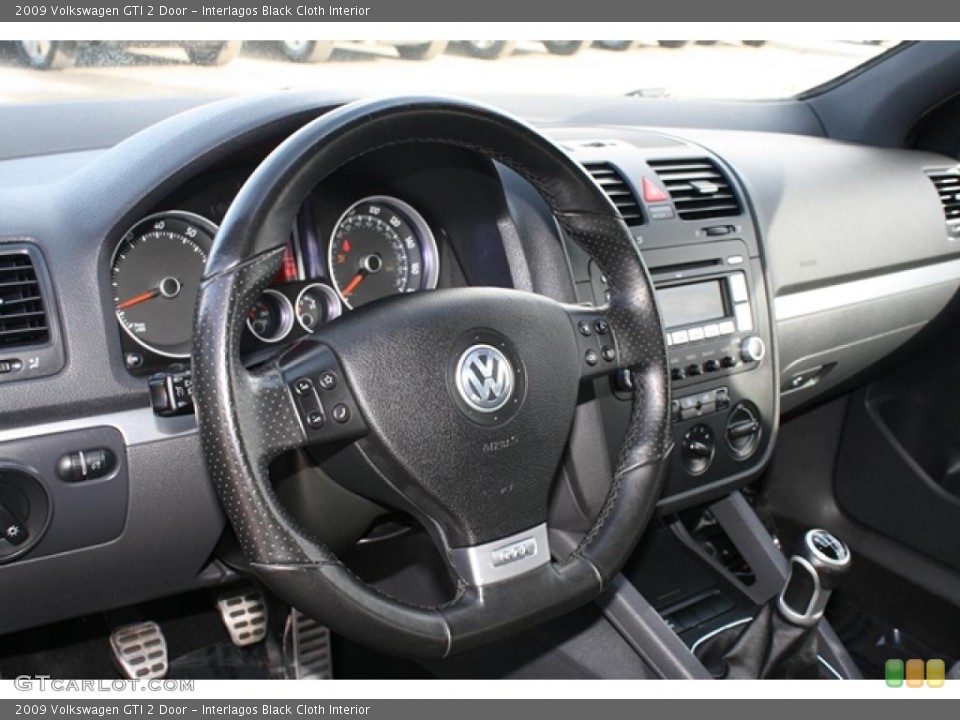 Interlagos Black Cloth Interior Photo for the 2009 Volkswagen GTI 2 Door #47365592
