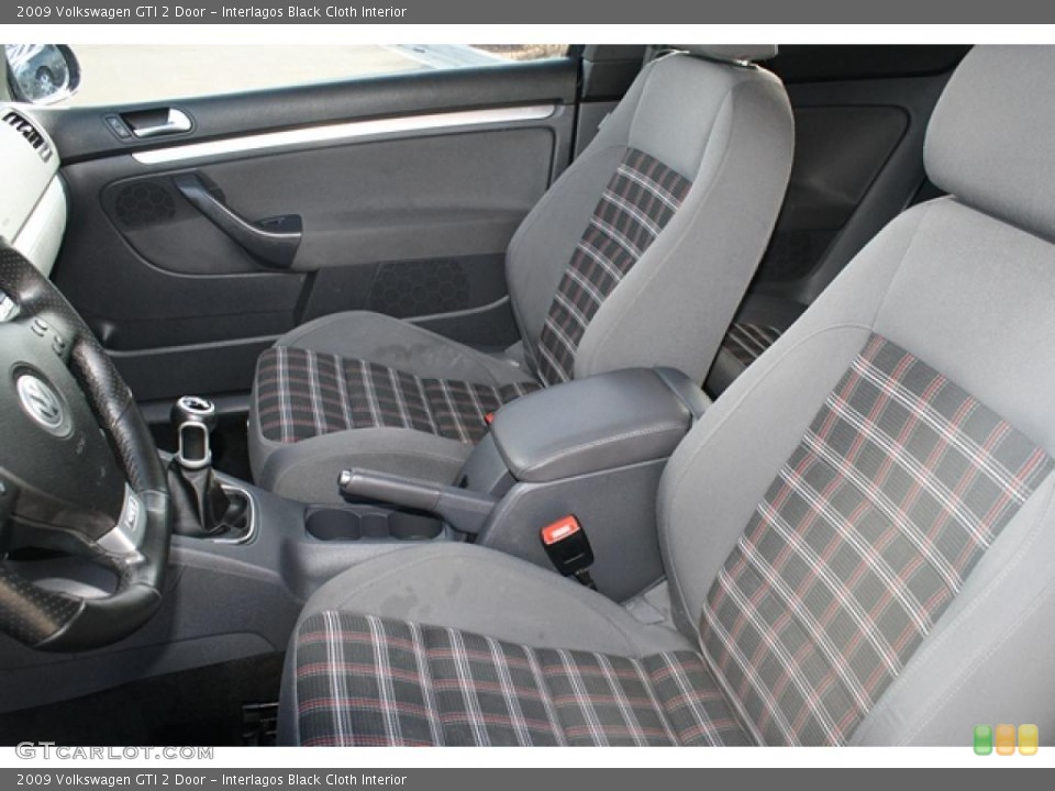 Interlagos Black Cloth Interior Photo for the 2009 Volkswagen GTI 2 Door #47365607