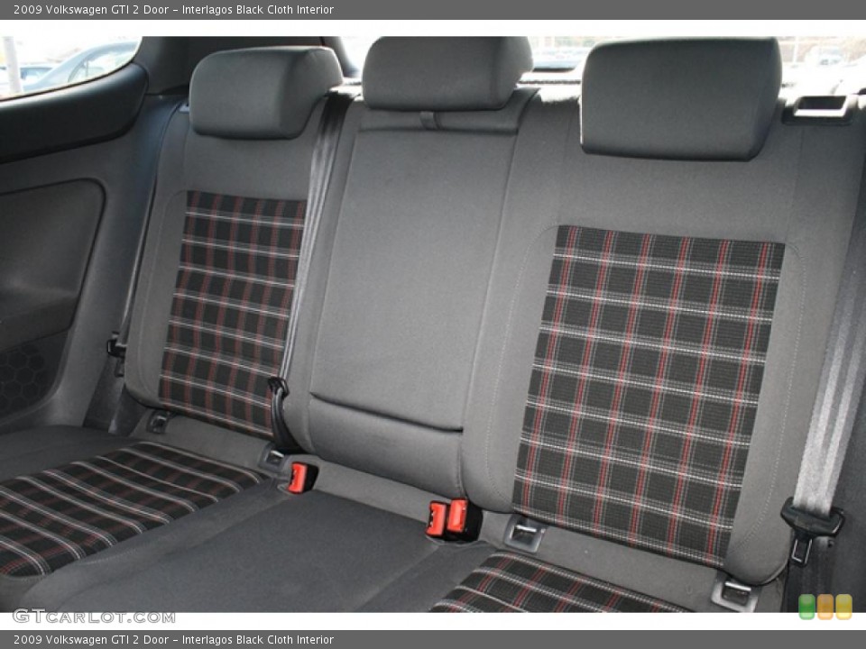 Interlagos Black Cloth Interior Photo for the 2009 Volkswagen GTI 2 Door #47365622