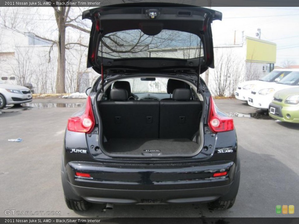 Black/Silver Trim Interior Trunk for the 2011 Nissan Juke SL AWD #47365649