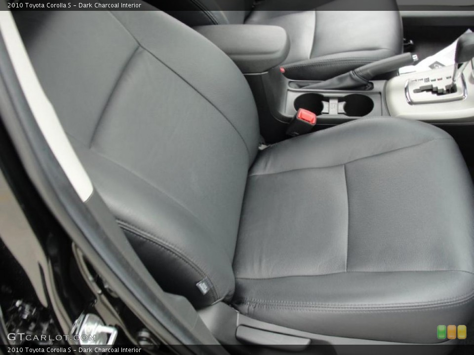 Dark Charcoal Interior Photo for the 2010 Toyota Corolla S #47365667