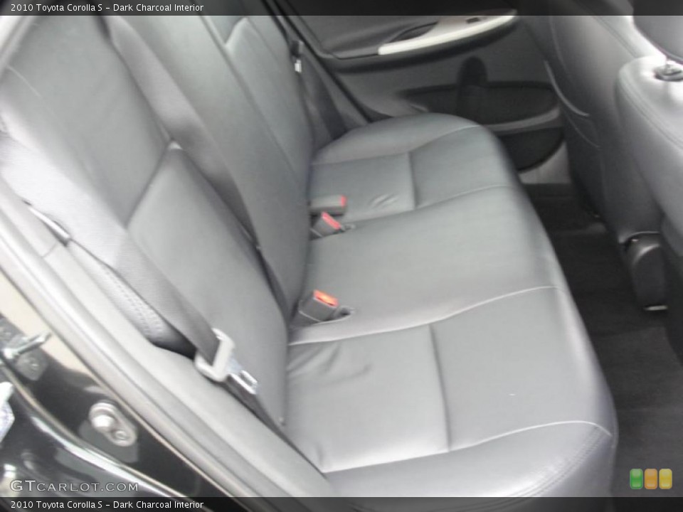 Dark Charcoal Interior Photo for the 2010 Toyota Corolla S #47365697