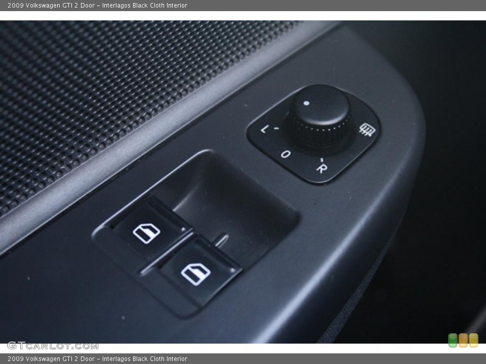 Interlagos Black Cloth Interior Controls for the 2009 Volkswagen GTI 2 Door #47365847