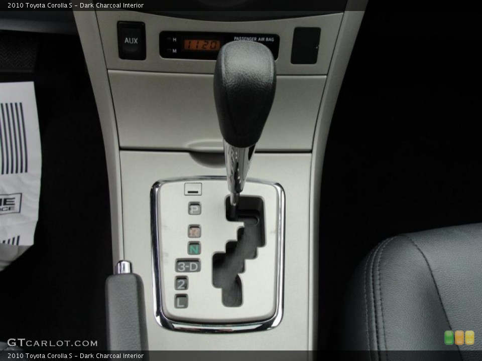 Dark Charcoal Interior Transmission for the 2010 Toyota Corolla S #47365871