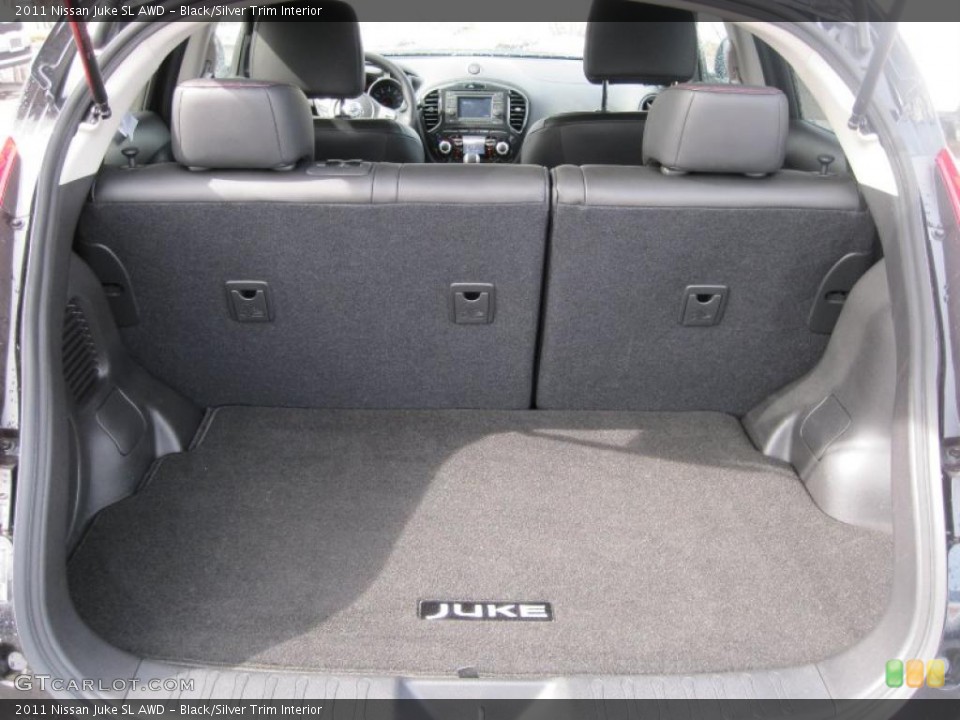 Black/Silver Trim Interior Trunk for the 2011 Nissan Juke SL AWD #47365889