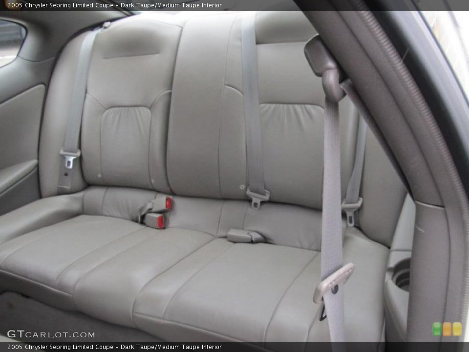 Dark Taupe/Medium Taupe Interior Photo for the 2005 Chrysler Sebring Limited Coupe #47367314