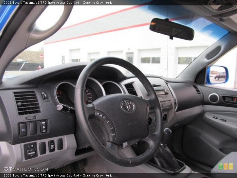 Graphite Gray Interior Transmission for the 2008 Toyota Tacoma V6 TRD Sport Access Cab 4x4 #47368553