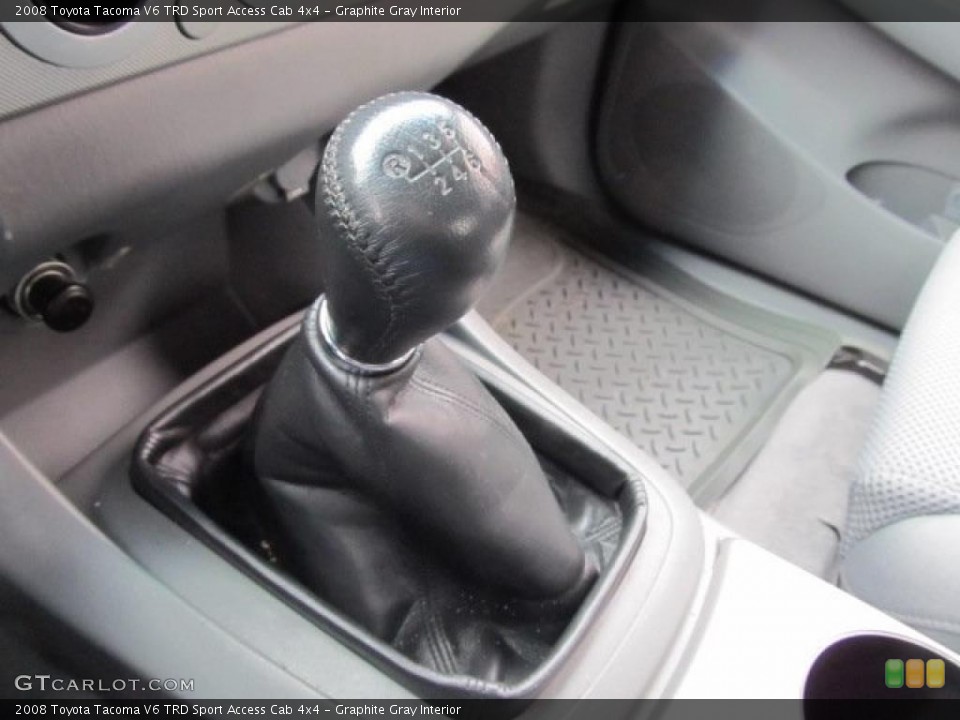 Graphite Gray Interior Transmission for the 2008 Toyota Tacoma V6 TRD Sport Access Cab 4x4 #47368595