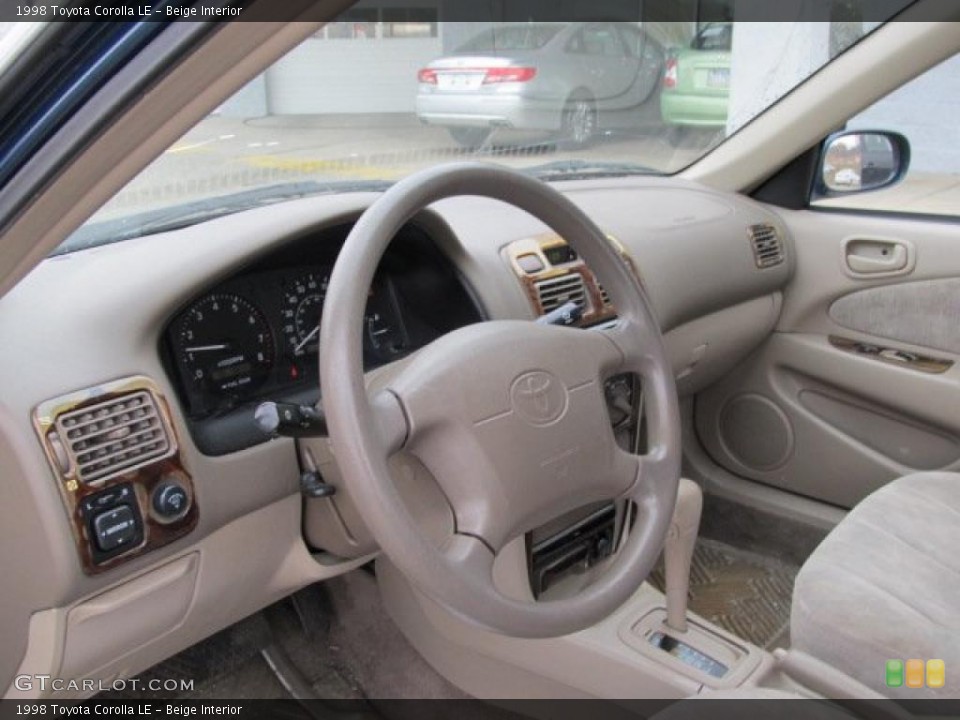 Beige Interior Photo for the 1998 Toyota Corolla LE #47370275