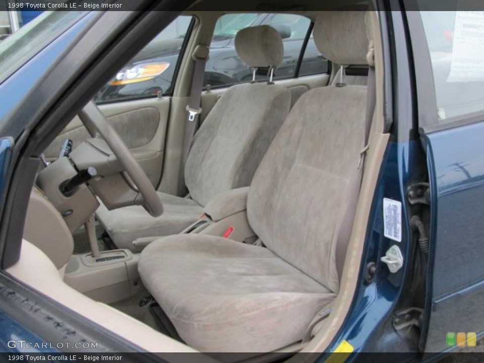 Beige Interior Photo for the 1998 Toyota Corolla LE #47370305