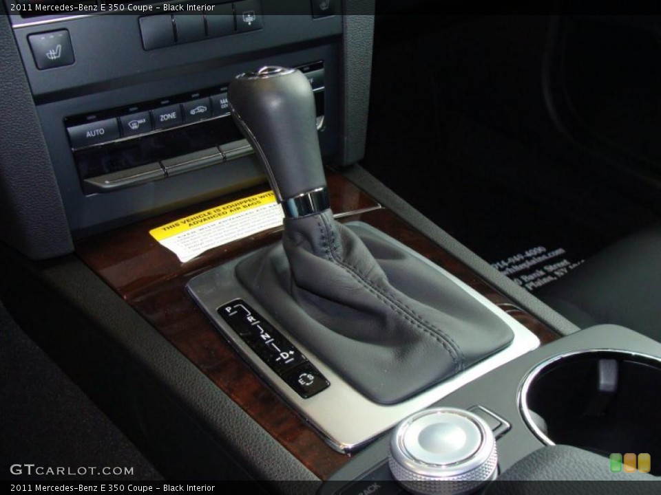 Black Interior Transmission for the 2011 Mercedes-Benz E 350 Coupe #47373158