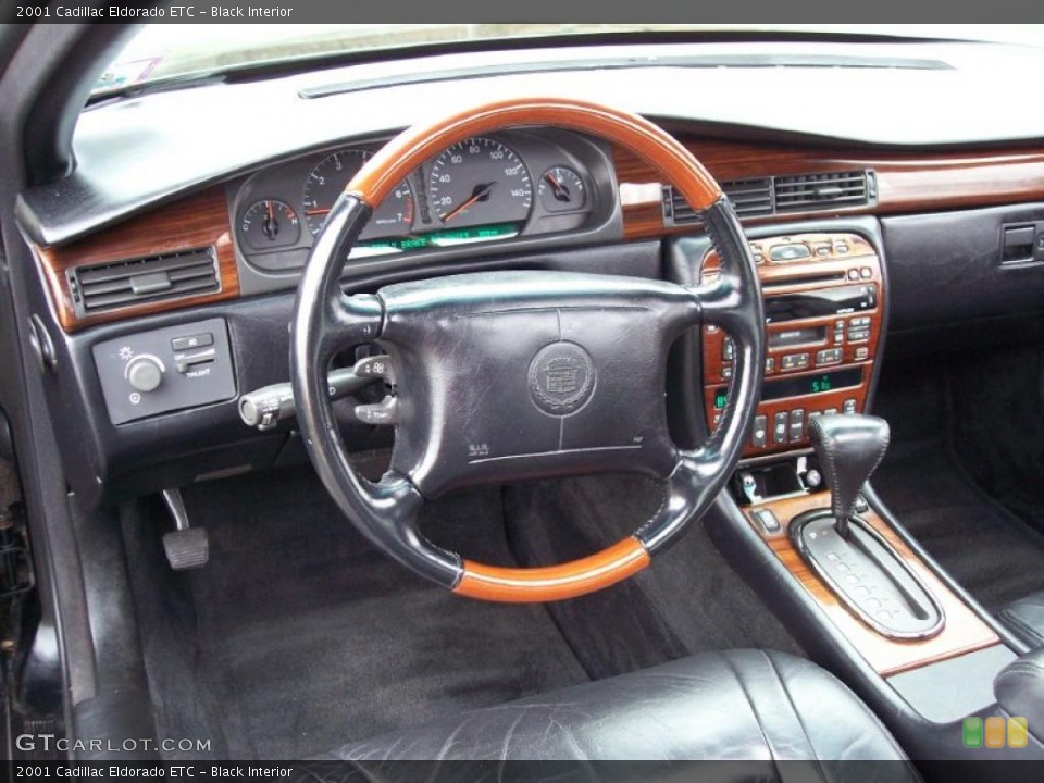 Black Interior Dashboard for the 2001 Cadillac Eldorado ETC #47373674