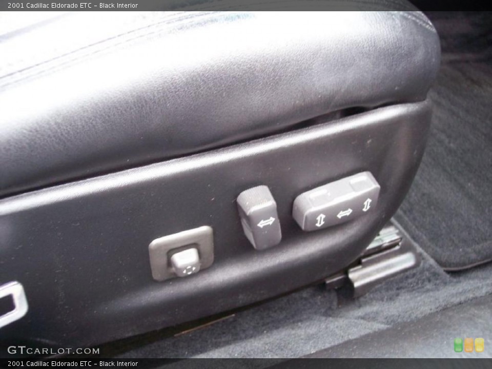 Black Interior Controls for the 2001 Cadillac Eldorado ETC #47373872