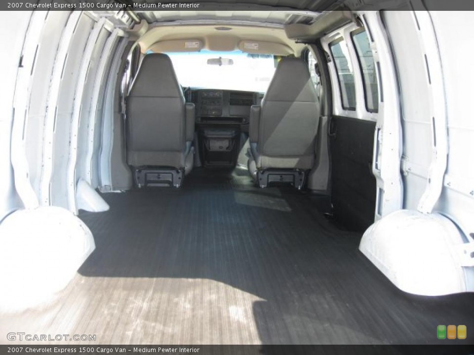 Medium Pewter Interior Trunk for the 2007 Chevrolet Express 1500 Cargo Van #47373956