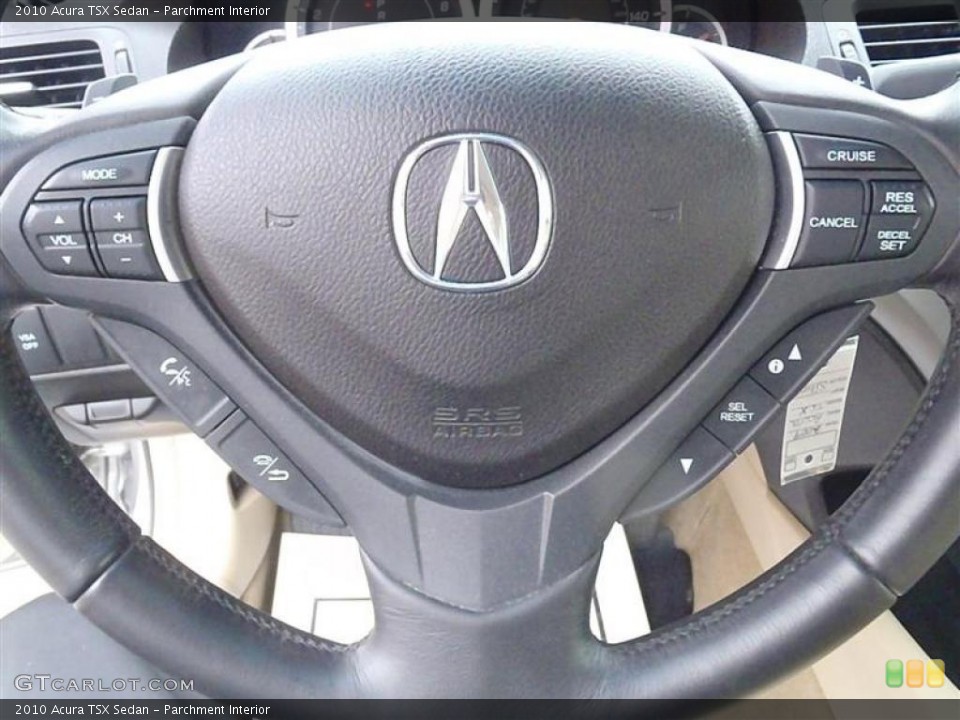 Parchment Interior Controls for the 2010 Acura TSX Sedan #47375405
