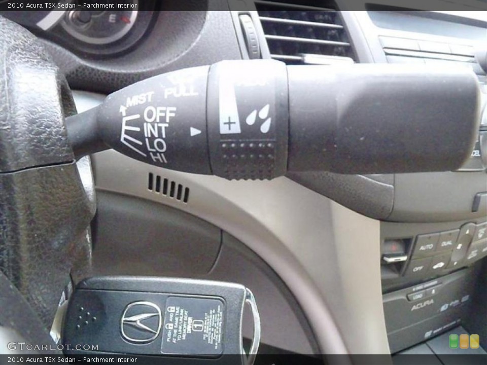 Parchment Interior Controls for the 2010 Acura TSX Sedan #47375450