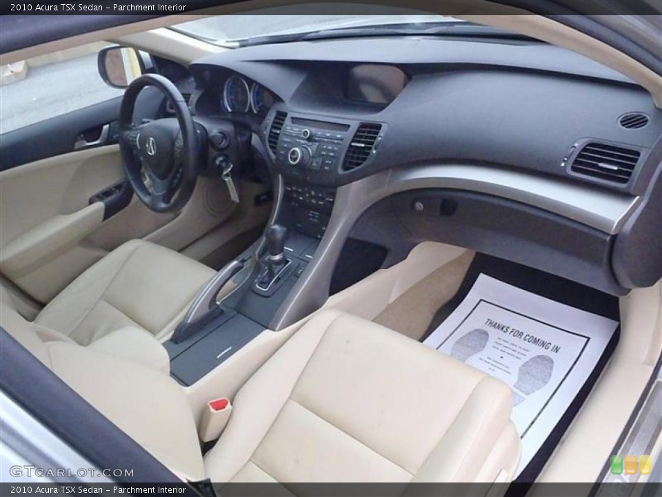 Parchment Interior Dashboard for the 2010 Acura TSX Sedan #47375582