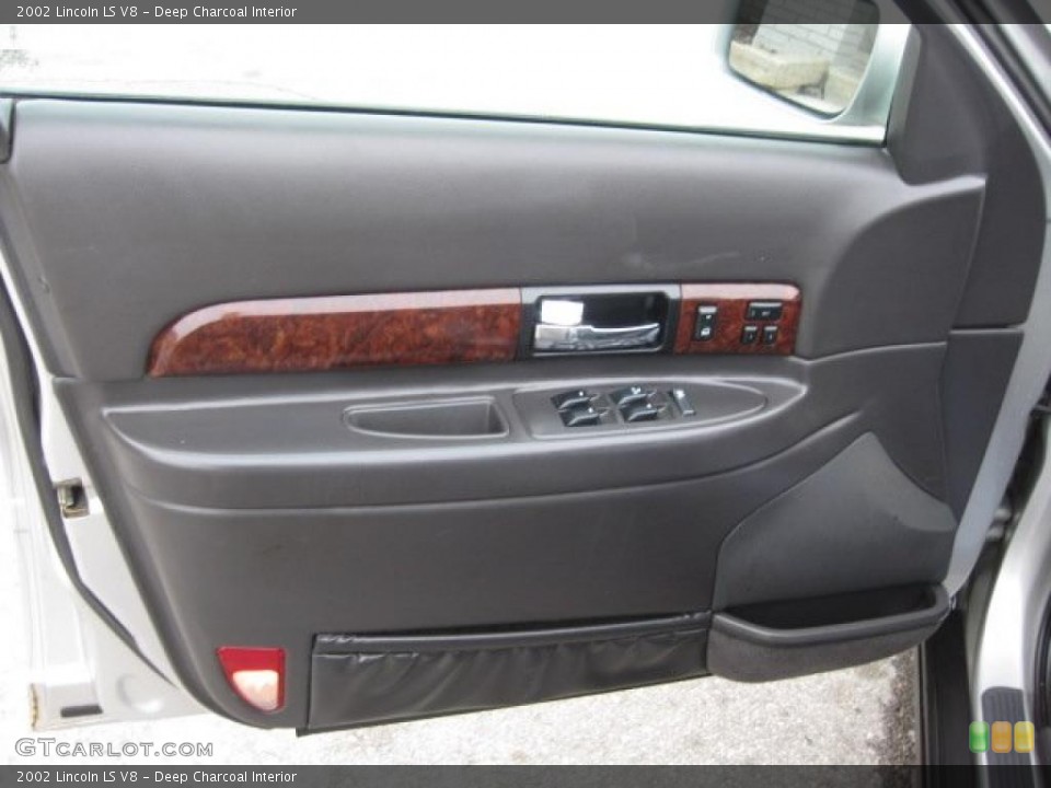 Deep Charcoal Interior Door Panel For The 2002 Lincoln Ls V8