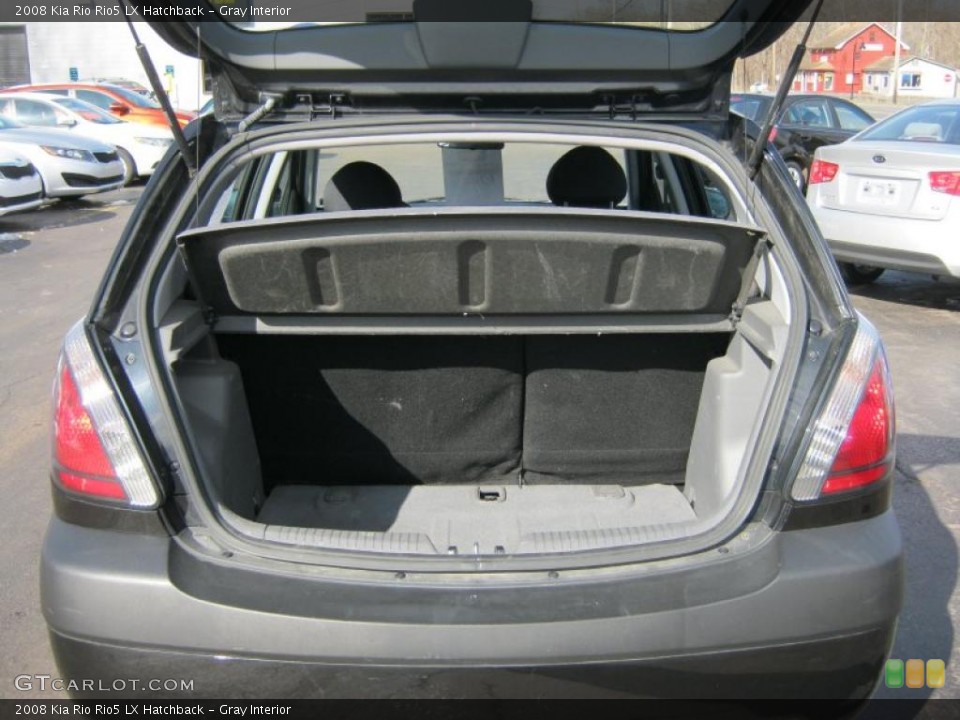 Gray Interior Trunk for the 2008 Kia Rio Rio5 LX Hatchback #47377979