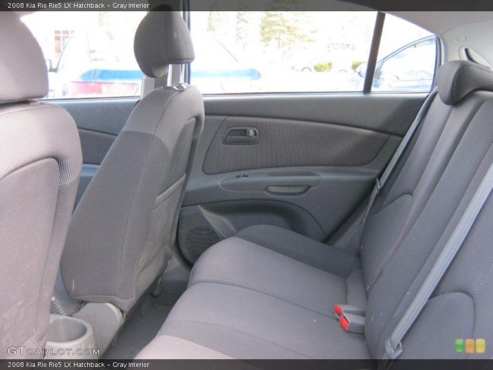 Gray Interior Photo for the 2008 Kia Rio Rio5 LX Hatchback #47378192