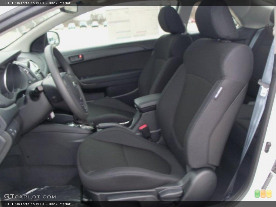 Black Interior Photo for the 2011 Kia Forte Koup EX #47378585