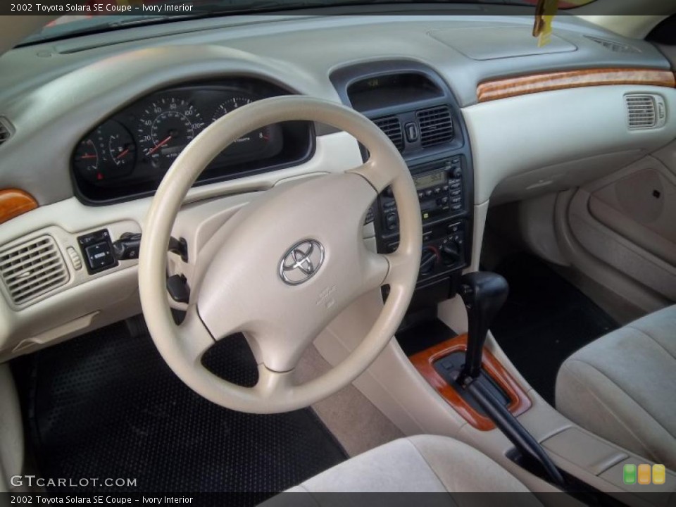 Ivory Interior Photo for the 2002 Toyota Solara SE Coupe #47379245