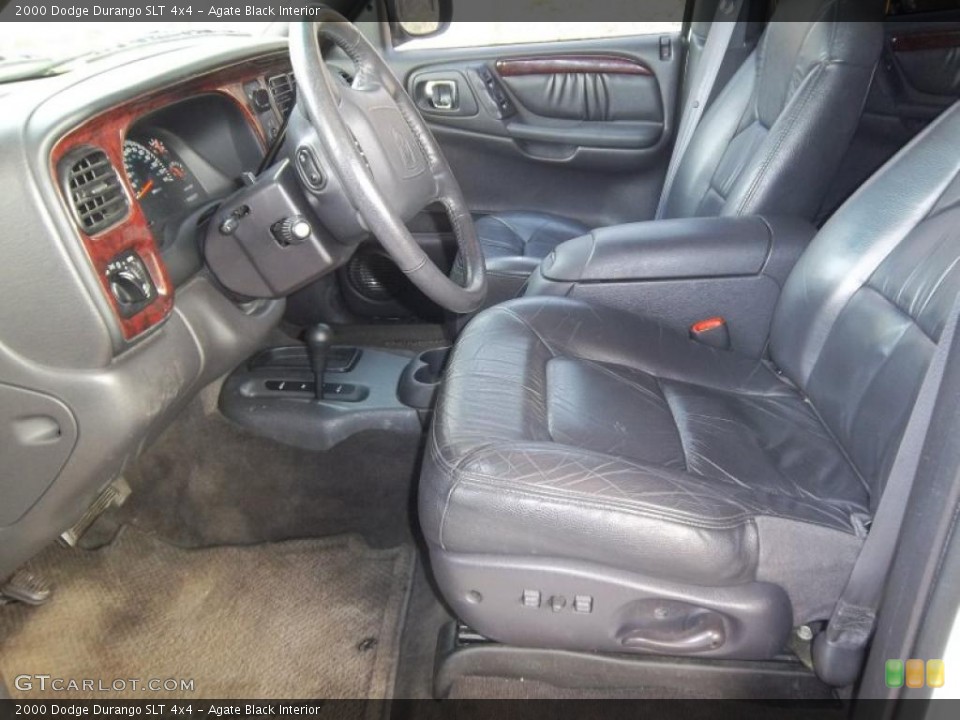Agate Black Interior Photo for the 2000 Dodge Durango SLT 4x4 #47380073