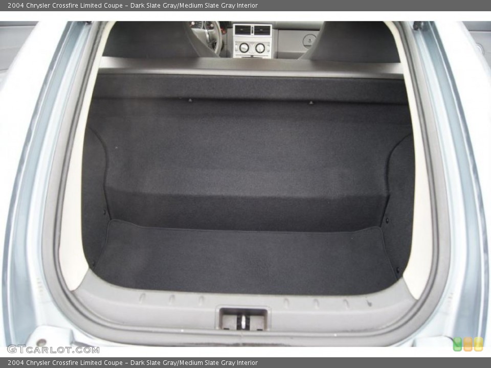 Dark Slate Gray/Medium Slate Gray Interior Trunk for the 2004 Chrysler Crossfire Limited Coupe #47380793