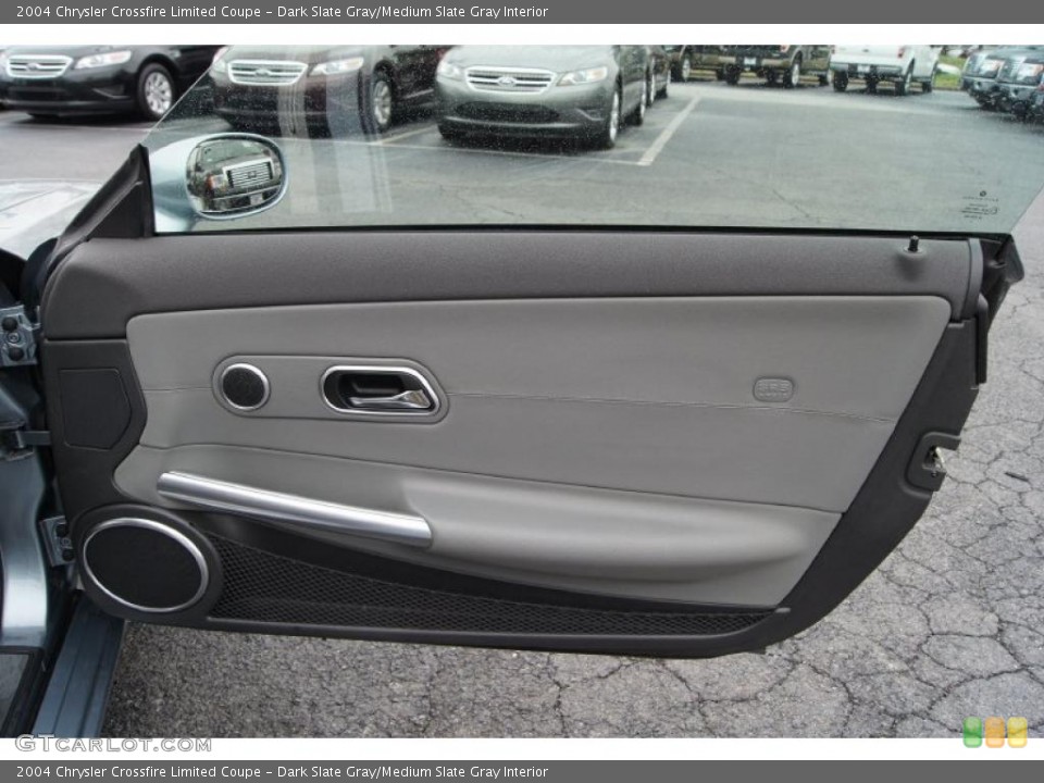 Dark Slate Gray/Medium Slate Gray Interior Door Panel for the 2004 Chrysler Crossfire Limited Coupe #47380832