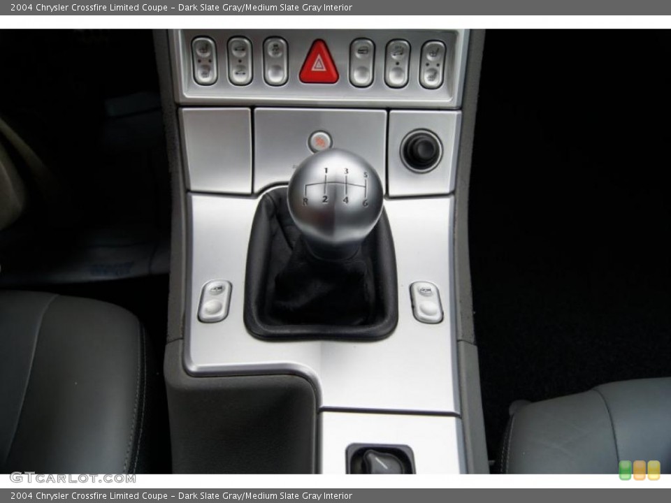 Dark Slate Gray/Medium Slate Gray Interior Transmission for the 2004 Chrysler Crossfire Limited Coupe #47380997