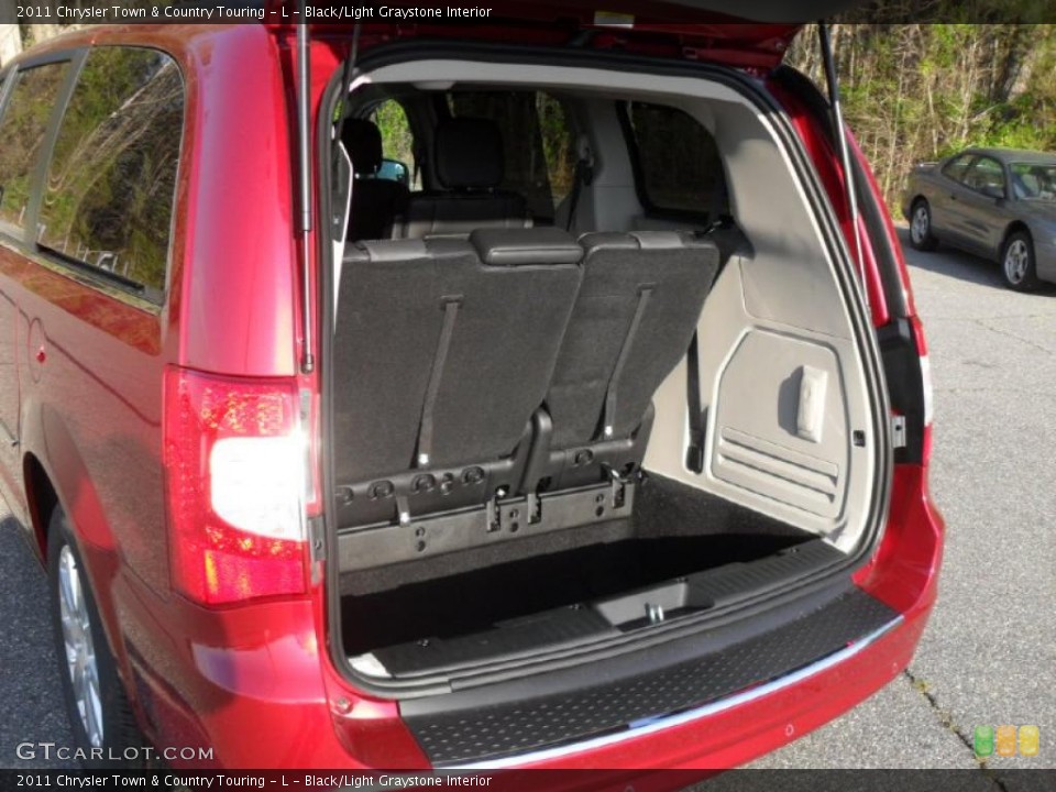 Black/Light Graystone Interior Trunk for the 2011 Chrysler Town & Country Touring - L #47381423