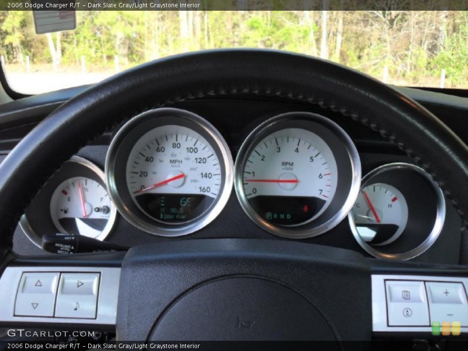 Dark Slate Gray/Light Graystone Interior Gauges for the 2006 Dodge Charger R/T #47382101