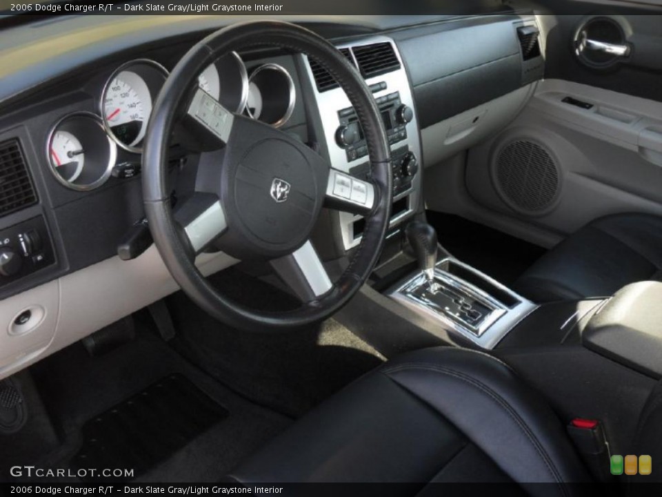 Dark Slate Gray/Light Graystone Interior Prime Interior for the 2006 Dodge Charger R/T #47382320