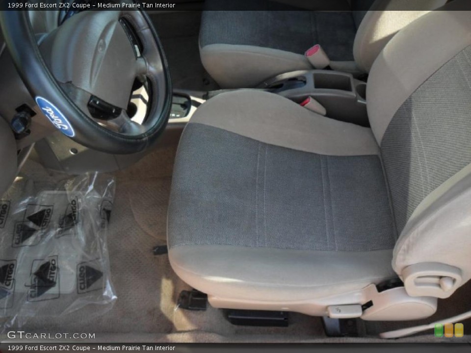 Medium Prairie Tan Interior Photo for the 1999 Ford Escort ZX2 Coupe #47382431
