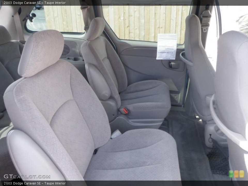 Taupe Interior Photo for the 2003 Dodge Caravan SE #47383793