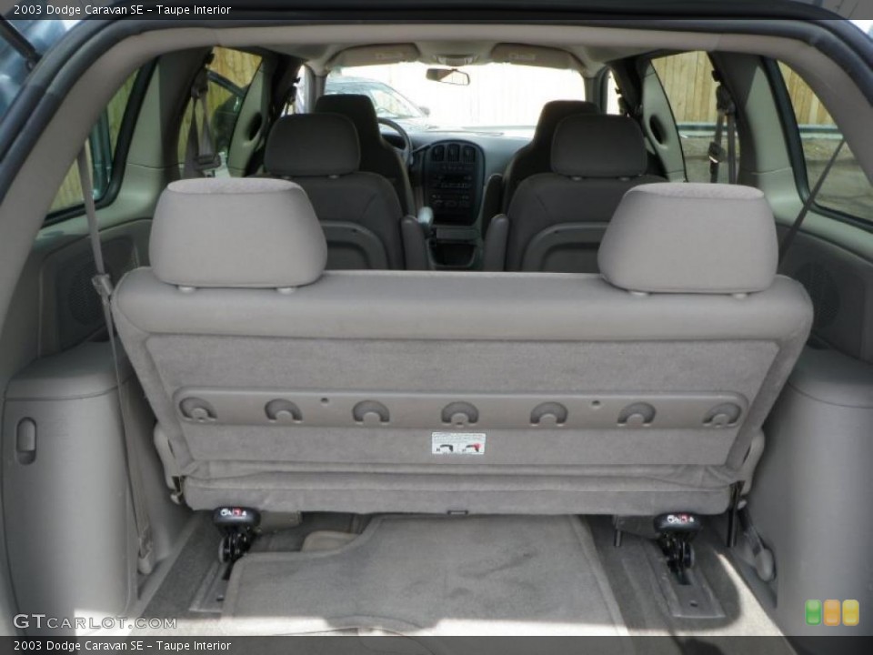 Taupe Interior Trunk for the 2003 Dodge Caravan SE #47383823
