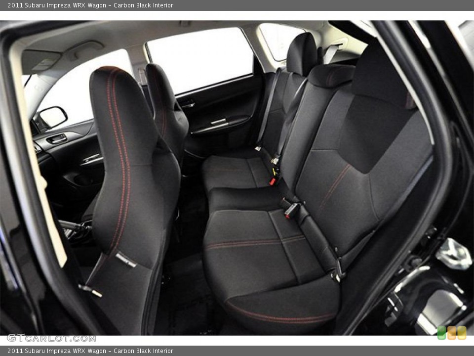 Carbon Black Interior Photo for the 2011 Subaru Impreza WRX Wagon #47384765