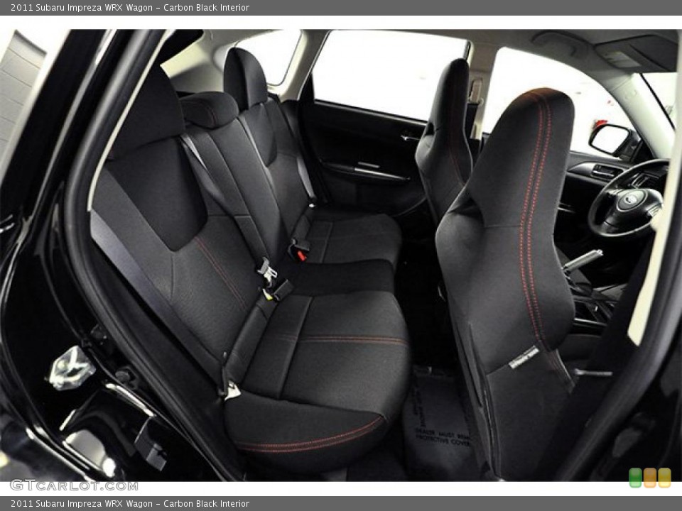 Carbon Black Interior Photo for the 2011 Subaru Impreza WRX Wagon #47384789