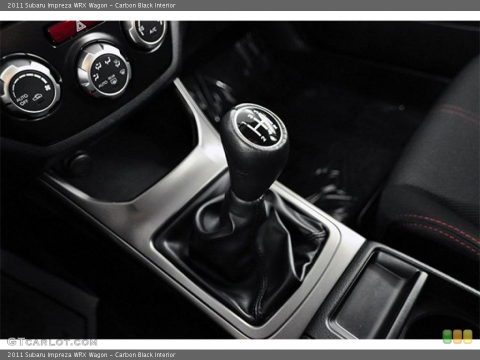 Carbon Black Interior Transmission for the 2011 Subaru Impreza WRX Wagon #47384963