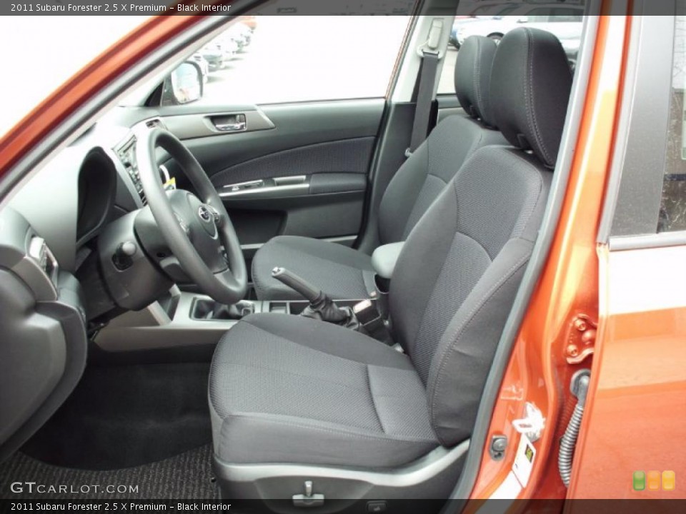 Black Interior Photo for the 2011 Subaru Forester 2.5 X Premium #47385614
