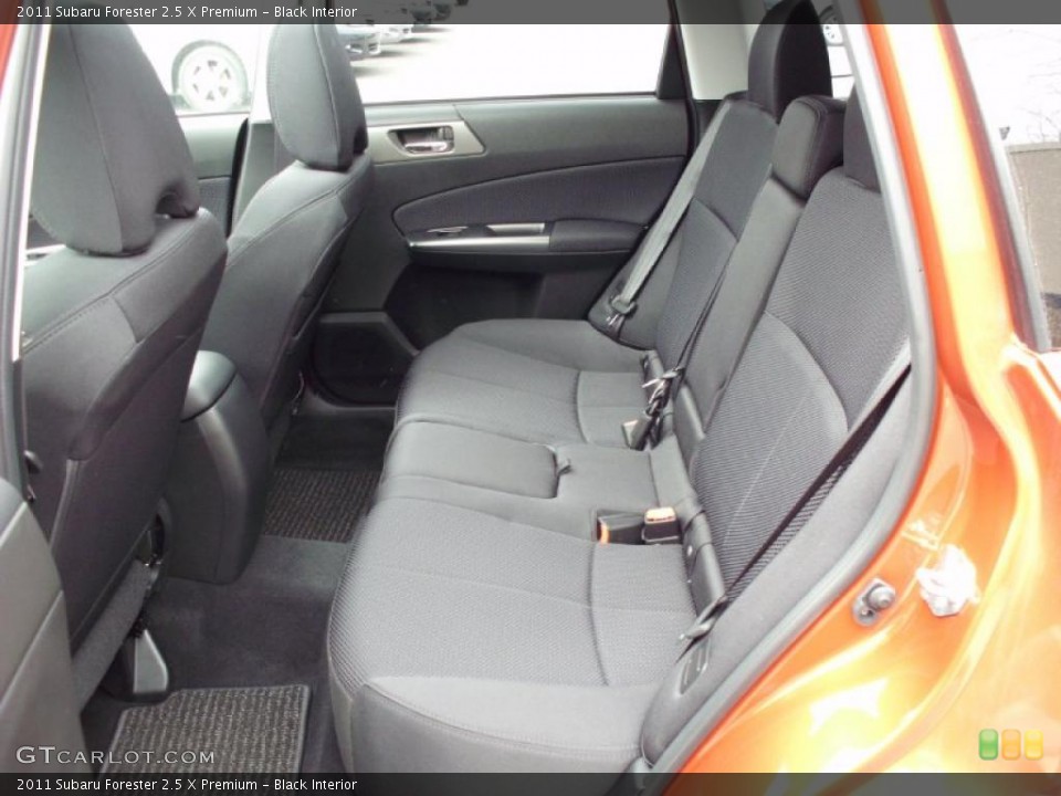 Black Interior Photo for the 2011 Subaru Forester 2.5 X Premium #47385629