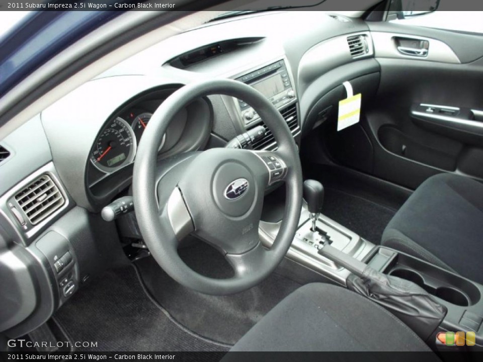 Carbon Black Interior Photo for the 2011 Subaru Impreza 2.5i Wagon #47386364